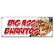 Signmission BIG A* BURRITOS BANNER SIGN huge large extra enormous meal mexican eat B-Big A Burritos - alternate 1